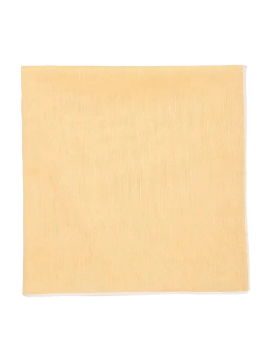 Men's Cotton Satin-Edge Pocket Handkerchief