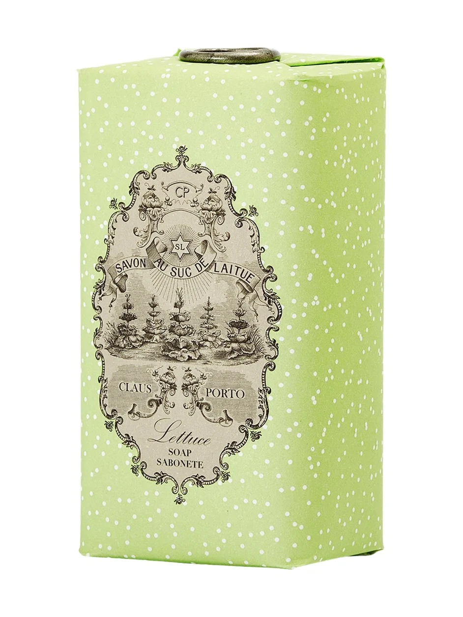 Claus Porto Spring Lettuce Wax Sealed Soap Bar, 5.3 oz.