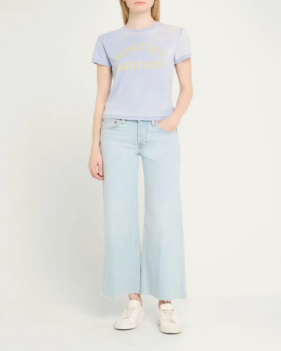 RE/DONE Mid-Rise Wide-Leg Crop Jeans | Thumbnail 3