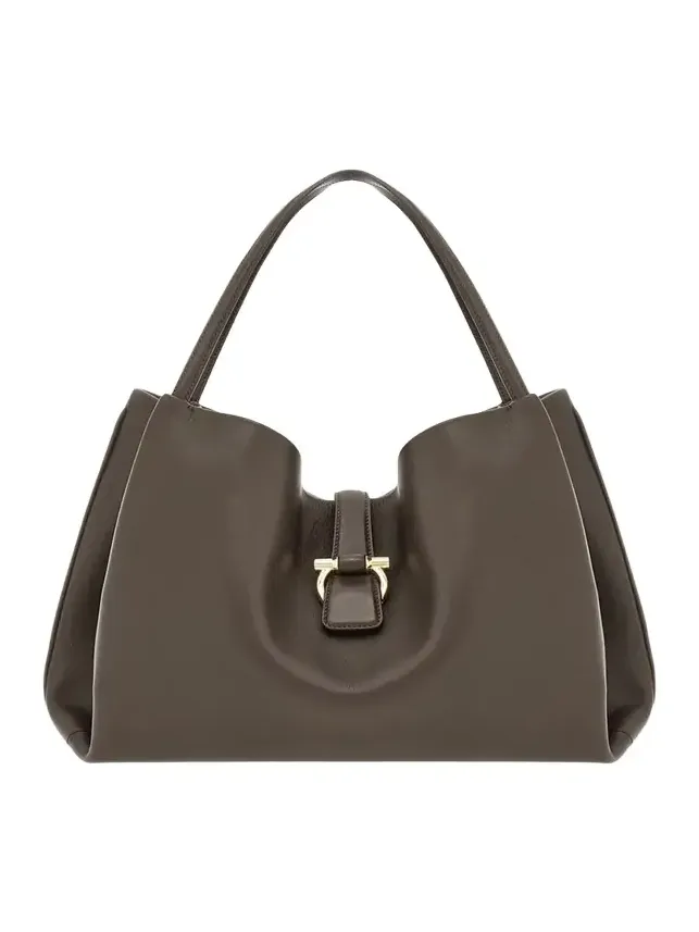 Medium Leather Tote Bag