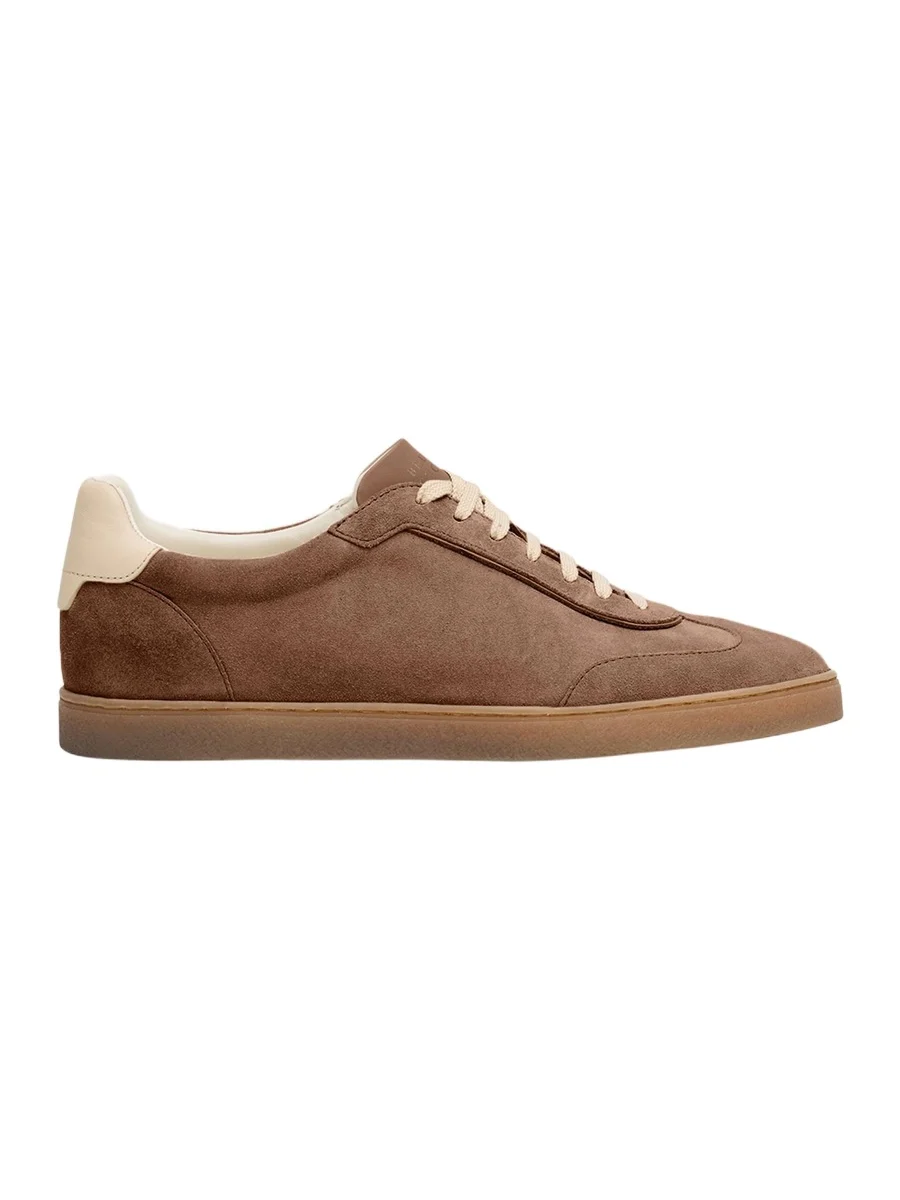 Men's Suede T-Toe Low-Top Sneakers Men's Suede T-Toe Low-Top Sneakers