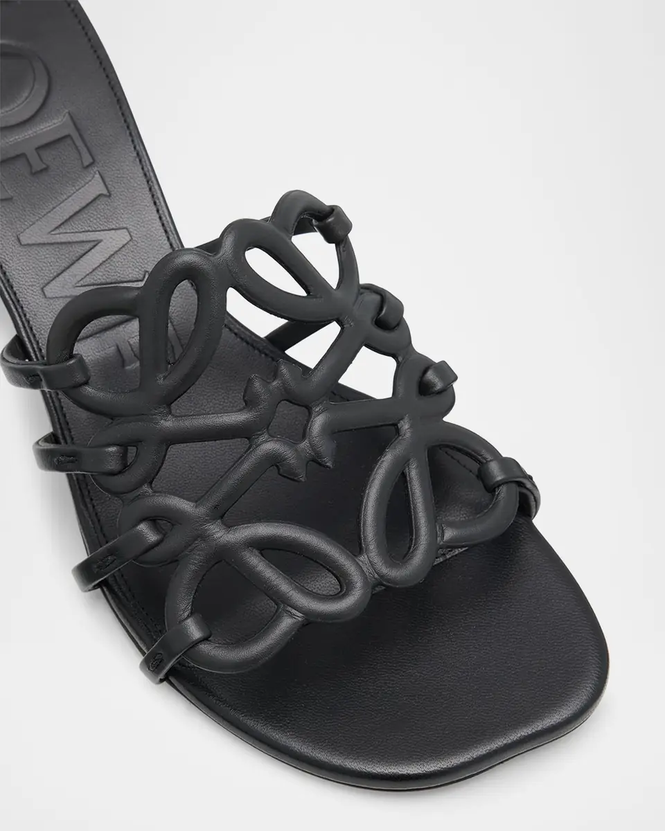 Loewe x Paula's Ibiza Petal Anagram Leather Caged Mule Sandals | Thumbnail 5 Loewe x Paula's Ibiza Petal Anagram Leather Caged Mule Sandals | Thumbnail 5