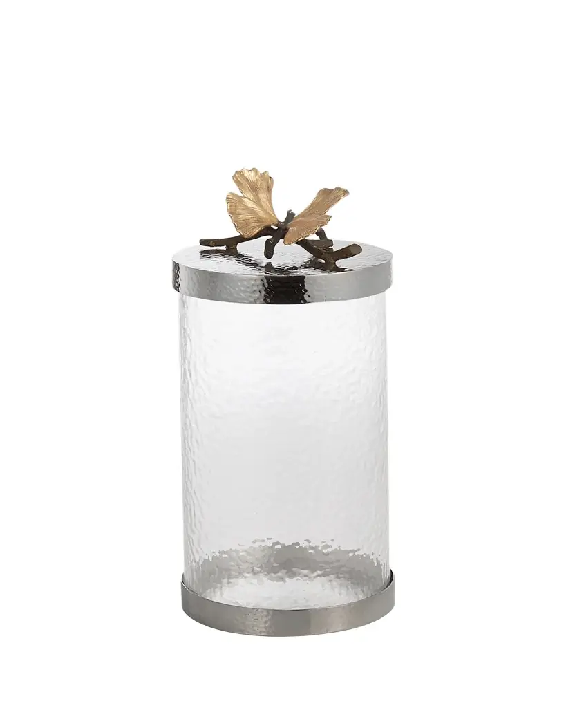 Michael Aram Butterfly Ginkgo Large Canister | Image 1 Michael Aram Butterfly Ginkgo Large Canister | Image 1