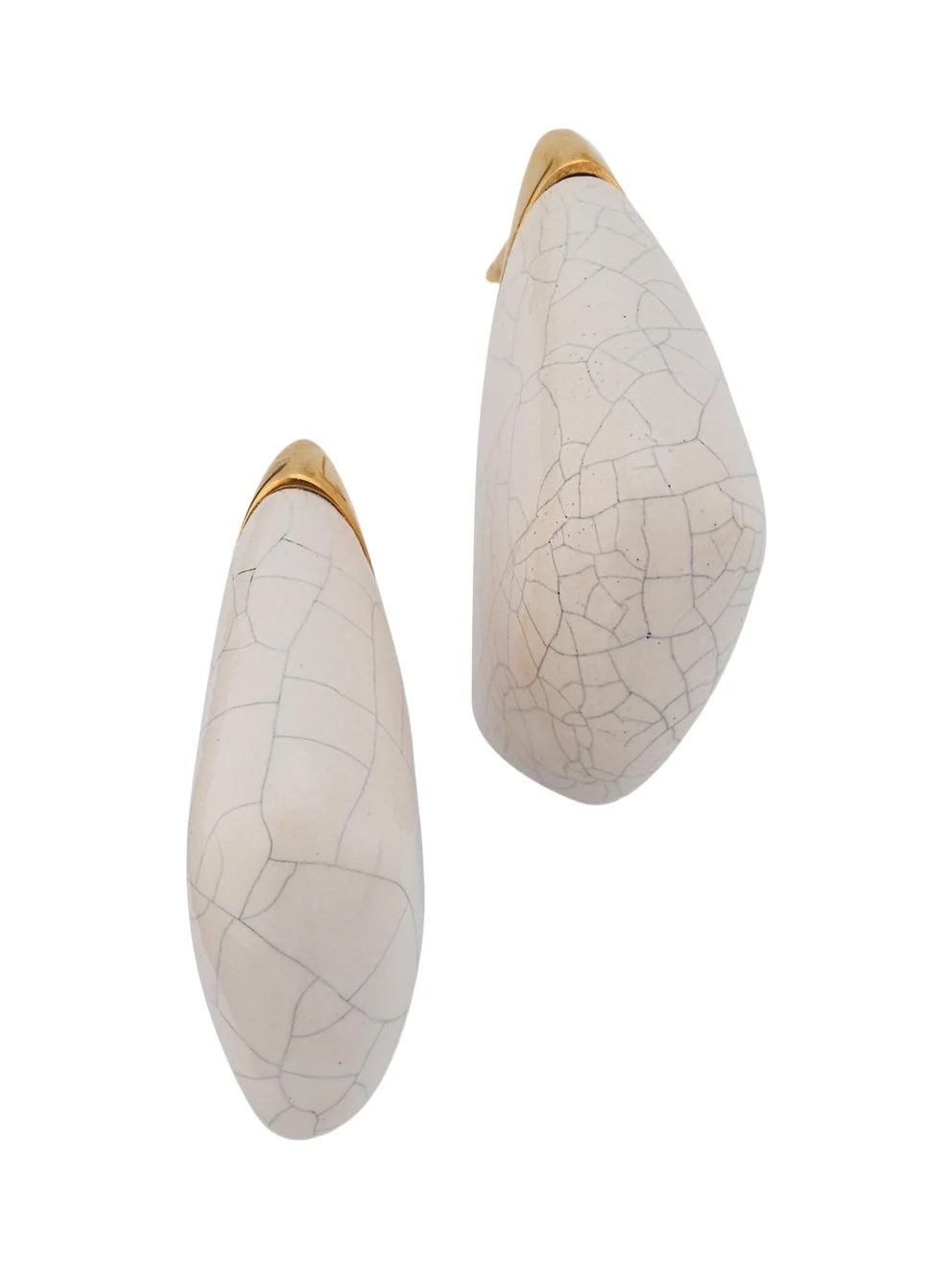 Small Fin Ceramic Earrings Small Fin Ceramic Earrings