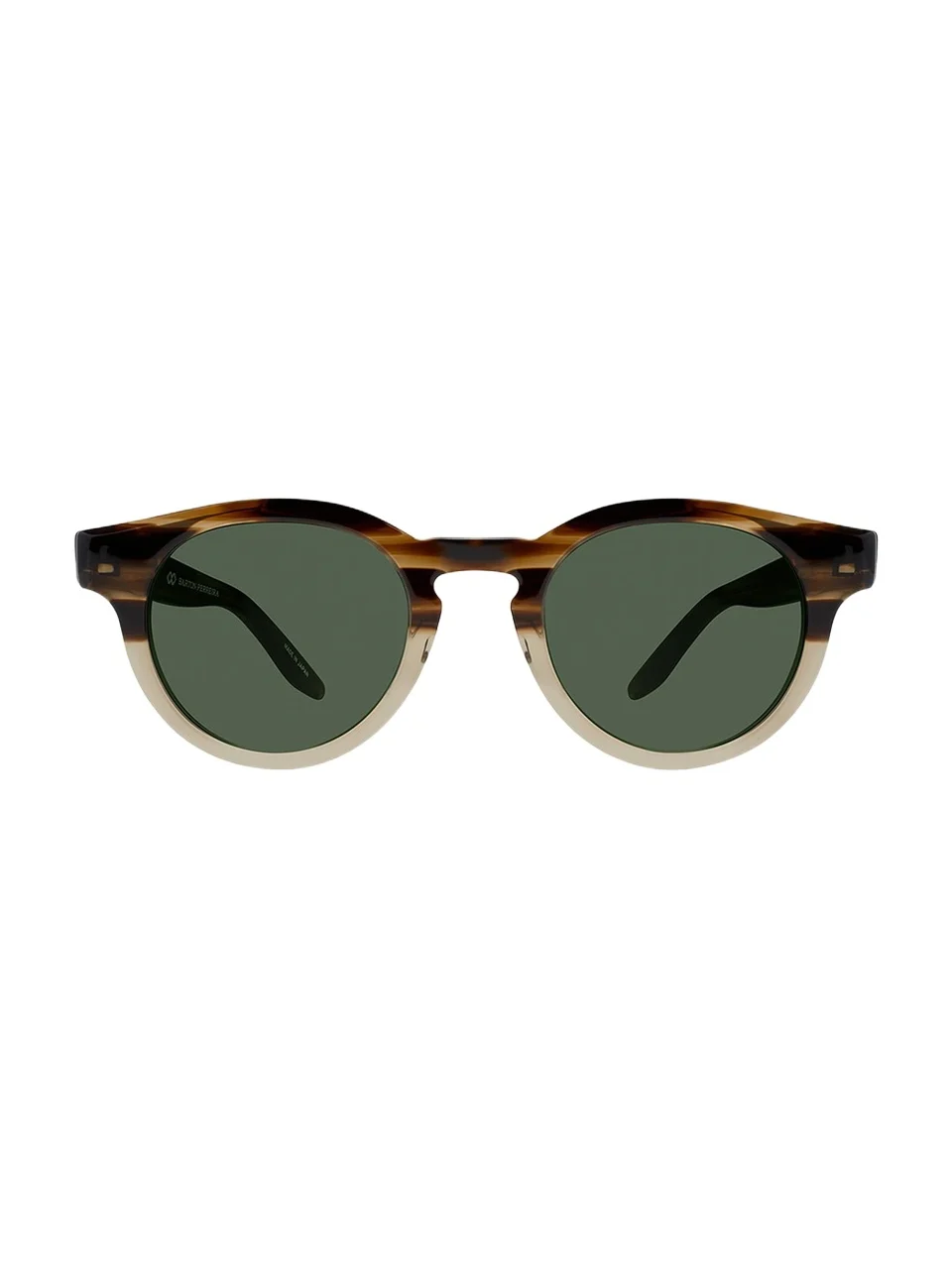 Men's Oxford Acetate Round Sunglasses