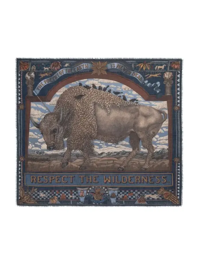 Secrets Of The Bison Cashmere Scarf Secrets Of The Bison Cashmere Scarf