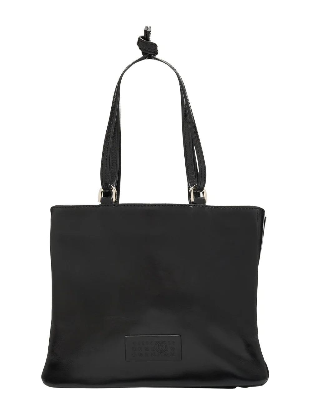 Numeric East-West Leather Tote Bag Numeric East-West Leather Tote Bag