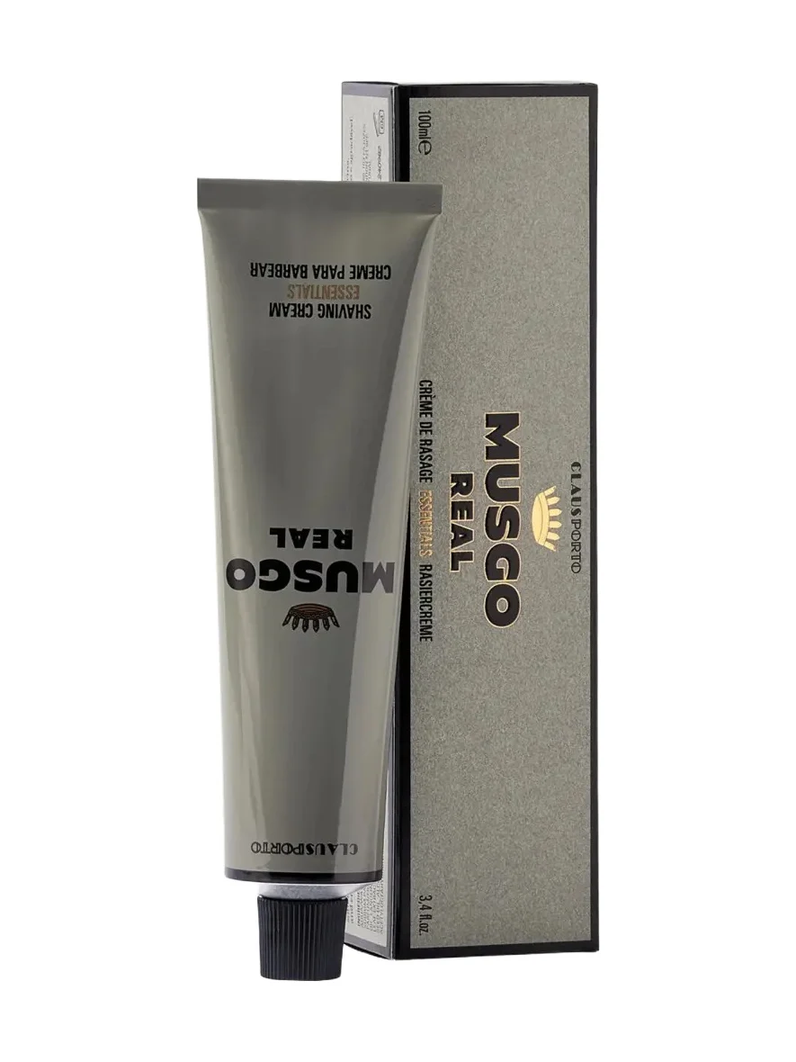 Claus Porto Musgo Real Shaving Cream Essentials, 3.4 oz.