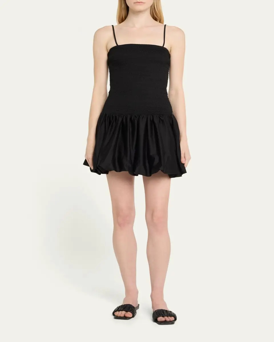 Alice + Olivia Arden Drop-Waist Bubble Mini Dress | Thumbnail 2 Alice + Olivia Arden Drop-Waist Bubble Mini Dress | Thumbnail 2