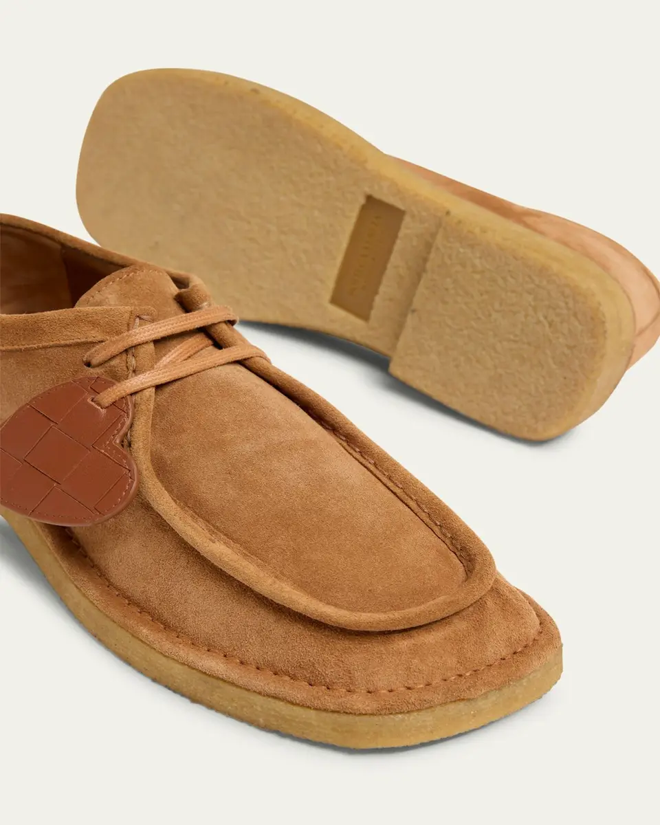 Bottega Veneta Daddy Derby Suede Wallabee Booties | Thumbnail 16