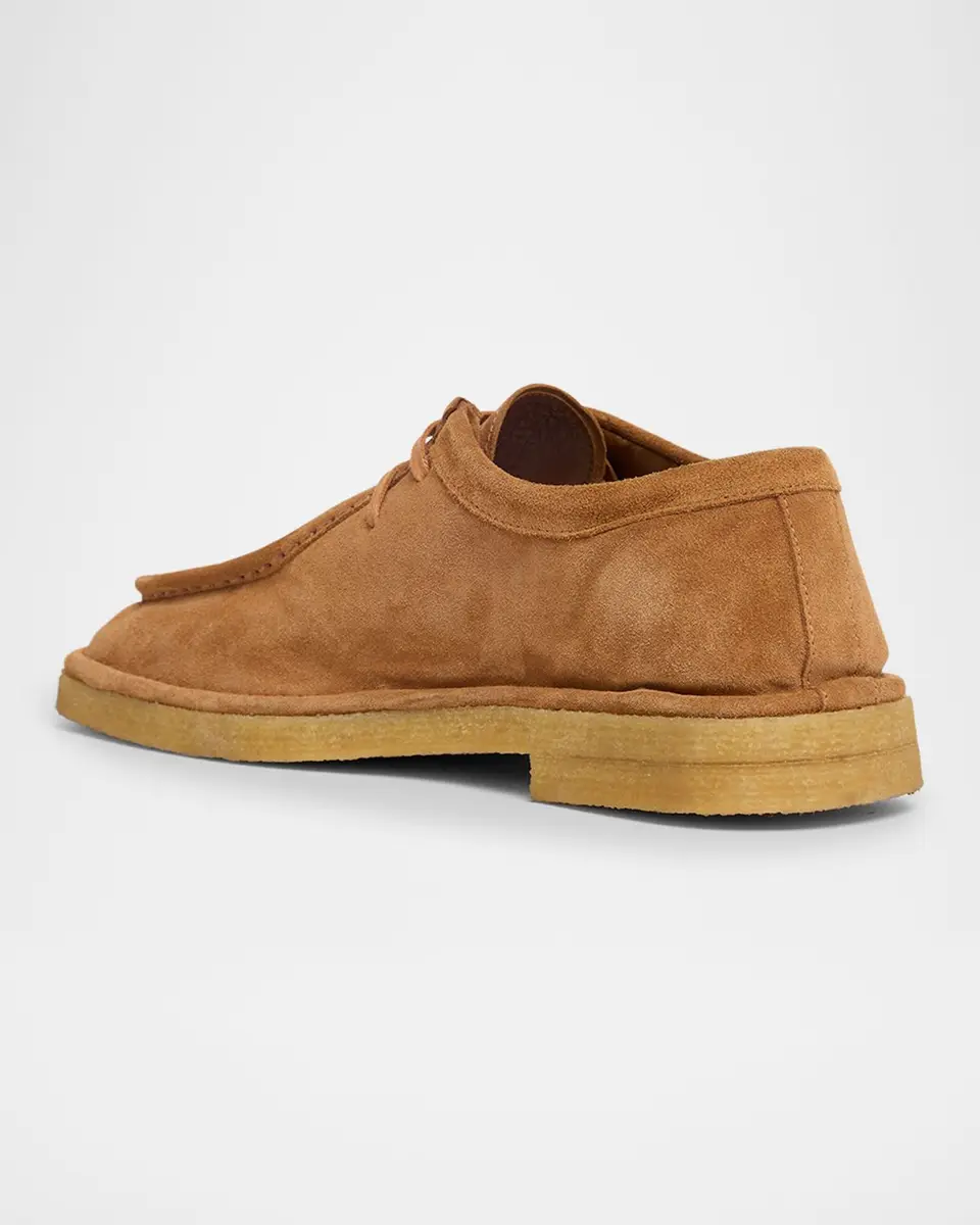 Bottega Veneta Daddy Derby Suede Wallabee Booties | Thumbnail 3