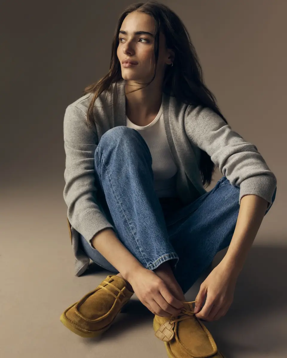 Bottega Veneta Daddy Derby Suede Wallabee Booties | Thumbnail 4