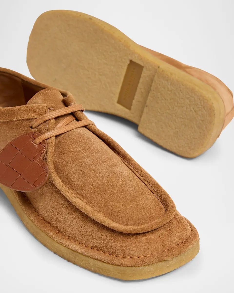 Bottega Veneta Daddy Derby Suede Wallabee Booties | Thumbnail 5