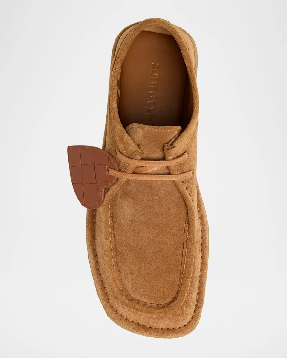 Bottega Veneta Daddy Derby Suede Wallabee Booties | Thumbnail 6