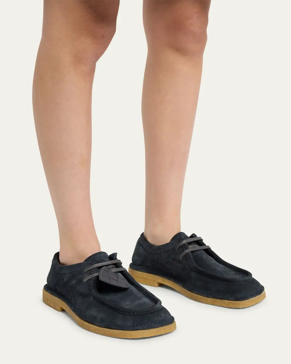 Bottega Veneta Daddy Derby Suede Wallabee Booties | Thumbnail 8
