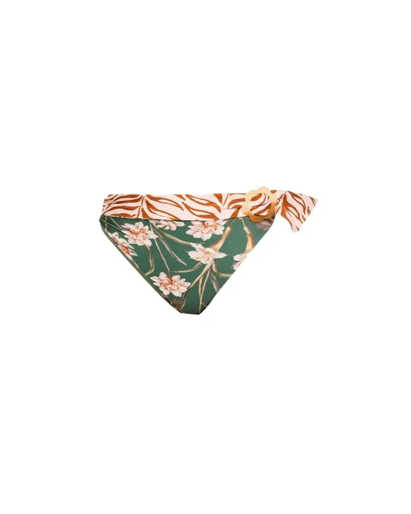 PatBO Botanic Retro High-Waist Bikini Bottoms | Image 1 PatBO Botanic Retro High-Waist Bikini Bottoms | Image 1