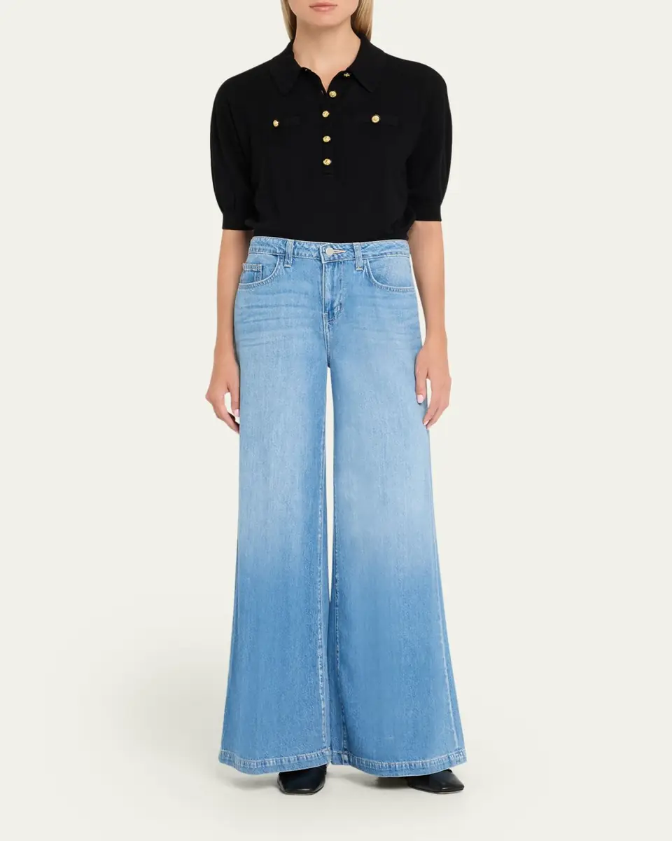 L'Agence Quincy Wide-Leg Jeans | Thumbnail 2 L'Agence Quincy Wide-Leg Jeans | Thumbnail 2