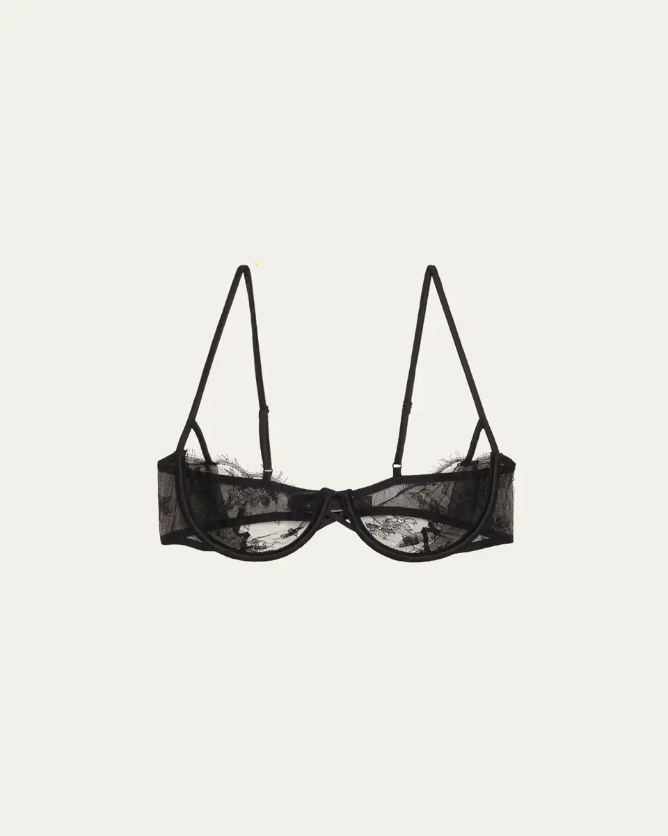 Kiki De Montparnasse All Over Lace Balconette Bra | Thumbnail 2 Kiki De Montparnasse All Over Lace Balconette Bra | Thumbnail 2