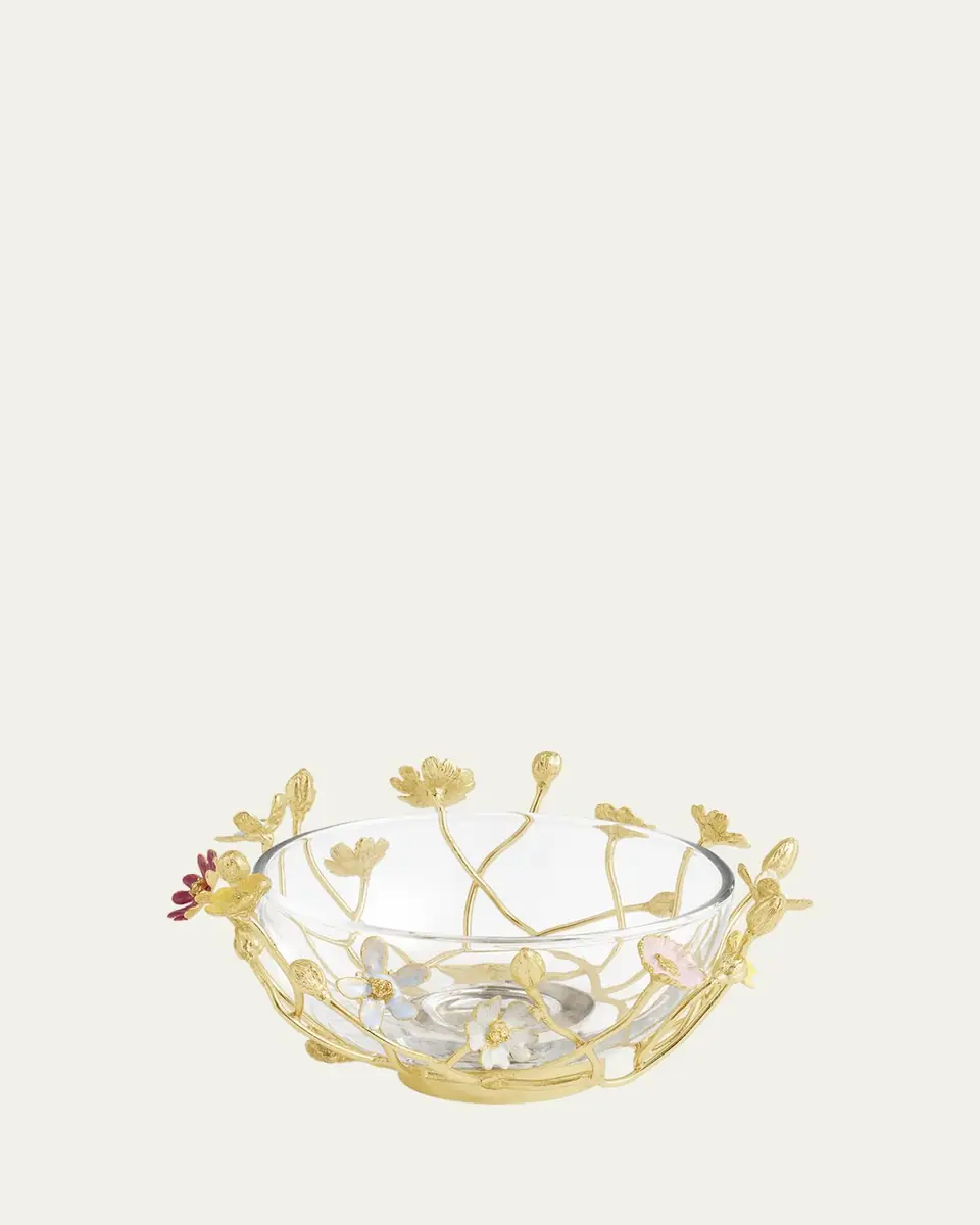 Michael Aram Wildflowers Small Glass Bowl | Thumbnail 2 Michael Aram Wildflowers Small Glass Bowl | Thumbnail 2