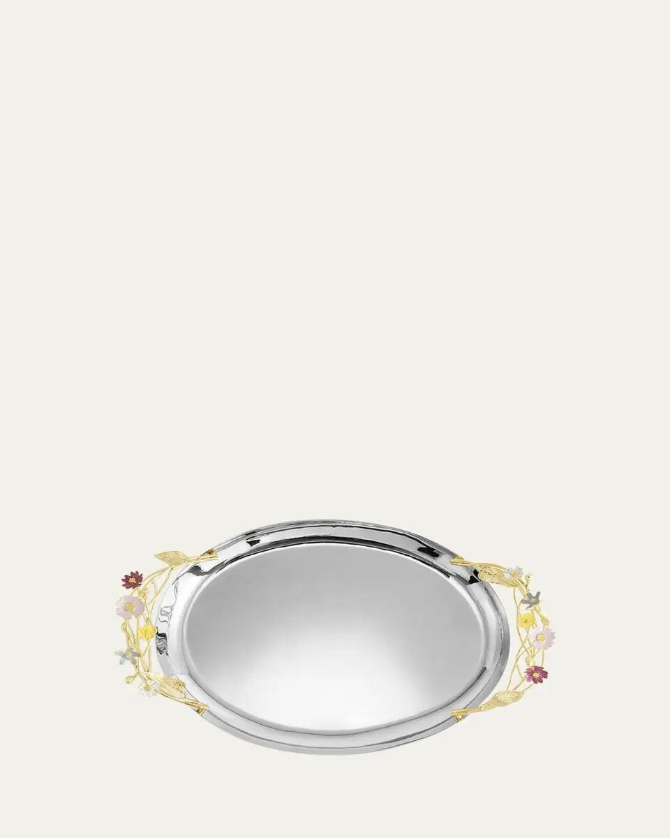 Michael Aram Wildflowers Oval Tray | Thumbnail 4