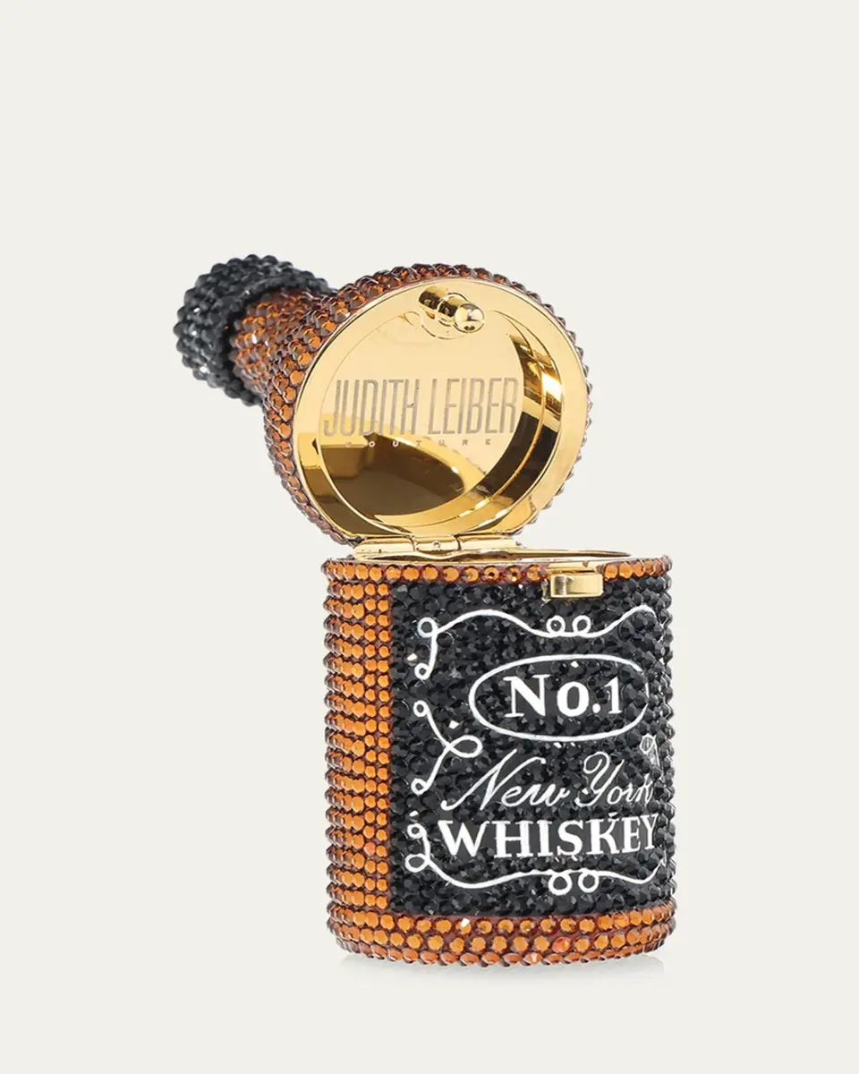 Judith Leiber Couture Mini New York Whiskey Crystal Pillbox | Thumbnail 2