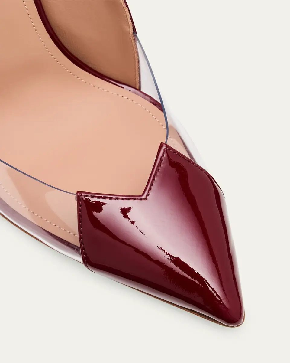 Malone Souliers Malia M-Shaped Pointed Cap Toe Leather Pumps | Thumbnail 5 Malone Souliers Malia M-Shaped Pointed Cap Toe Leather Pumps | Thumbnail 5
