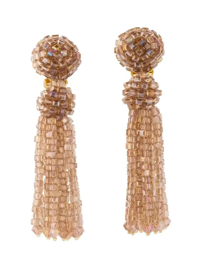 Crystal Fringe Earrings Crystal Fringe Earrings
