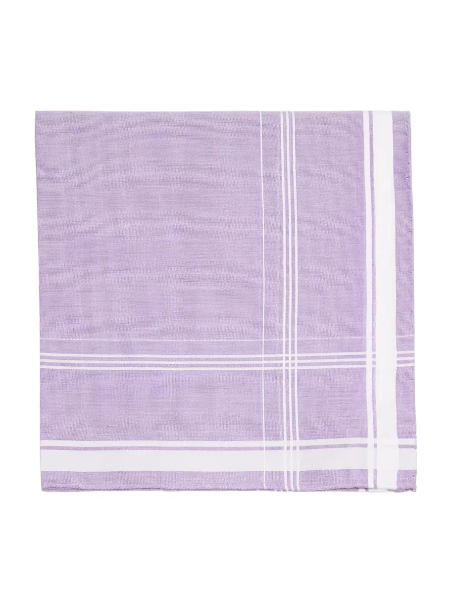 Simonnot Godard Men's Signature Cotton Handkerchief