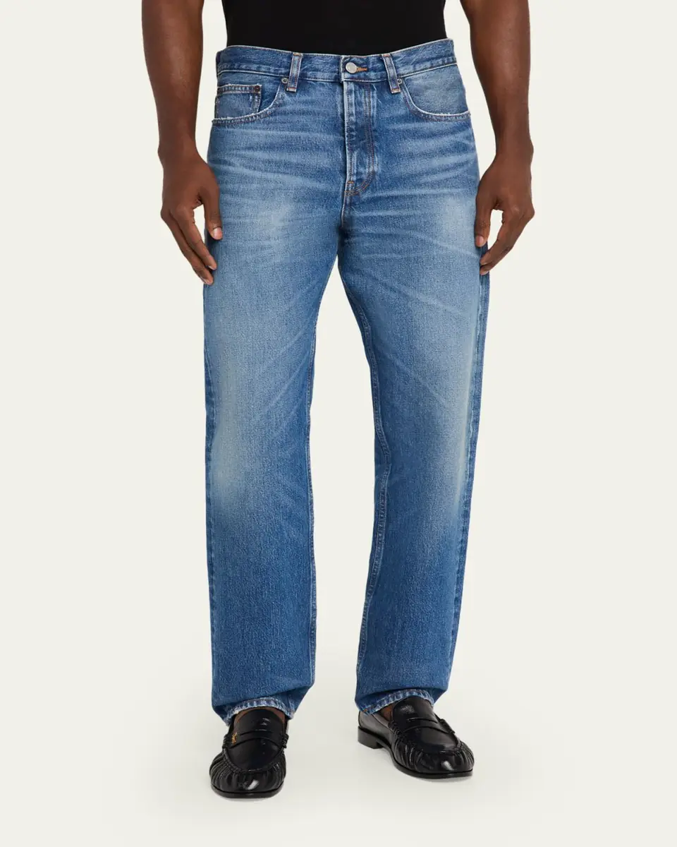 FRAME Men's Denim Straight Fit Jeans | Thumbnail 4