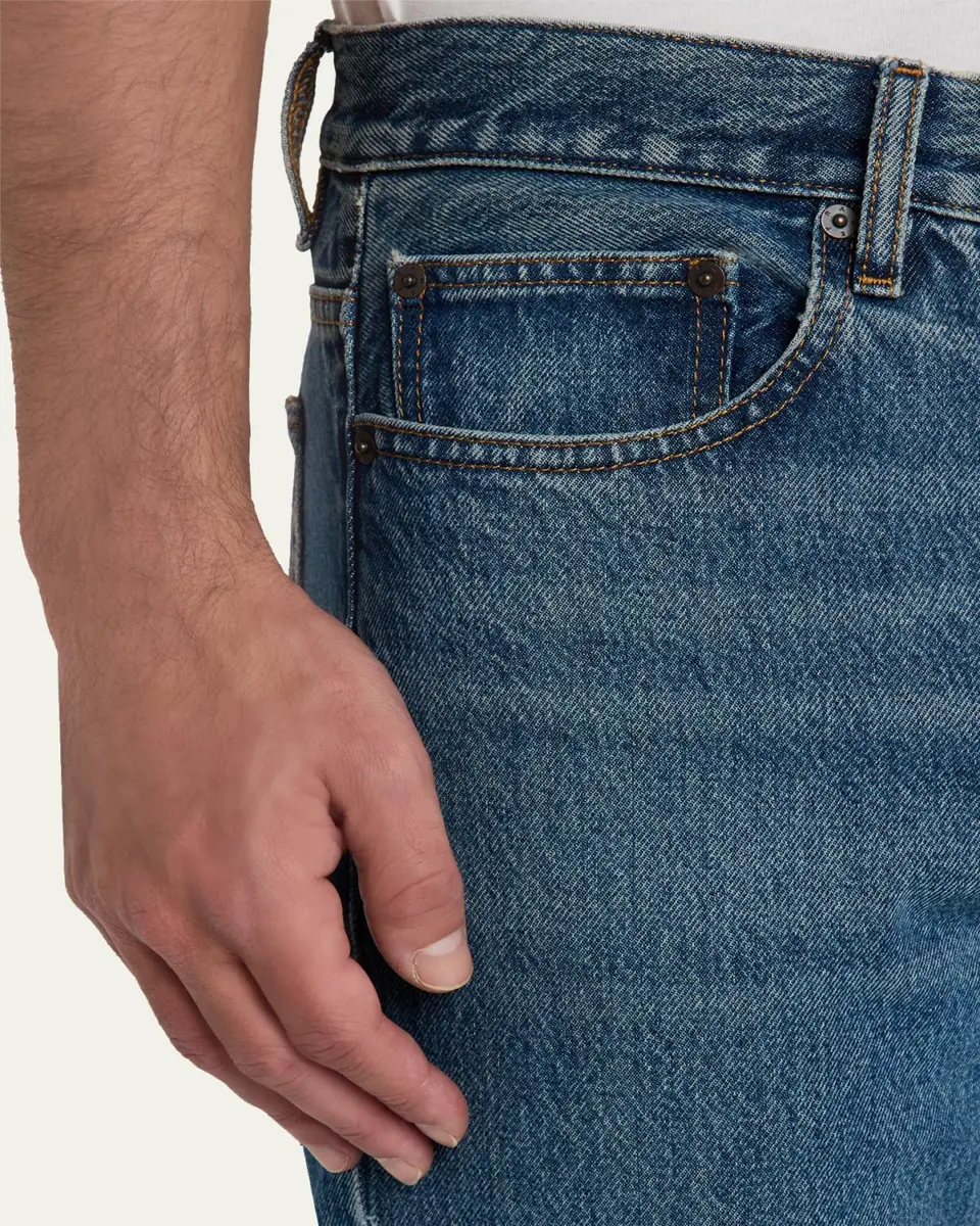 FRAME Men's Denim Straight Fit Jeans | Thumbnail 6