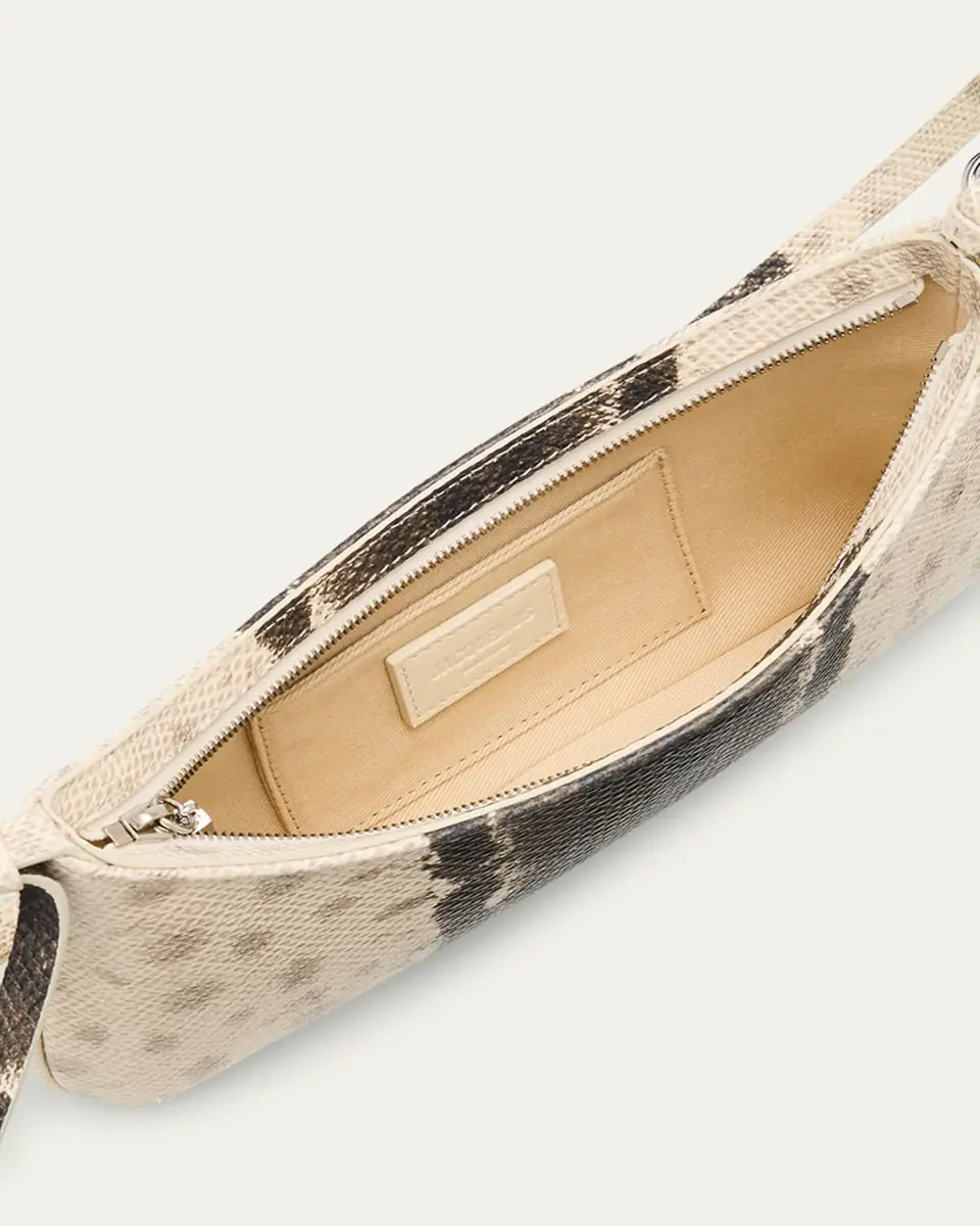 Jacquemus Le Bisou Snake-Embossed Leather Shoulder Bag | Thumbnail 4