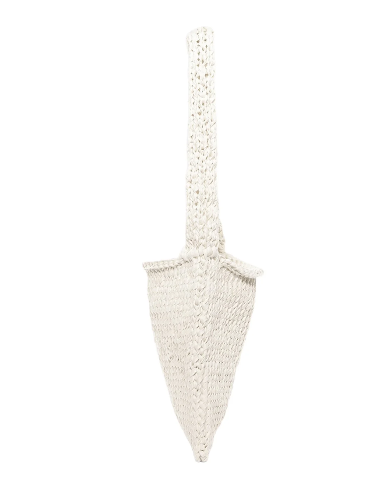 The Row Didion Woven Shoulder Bag in Waxed Cotton
