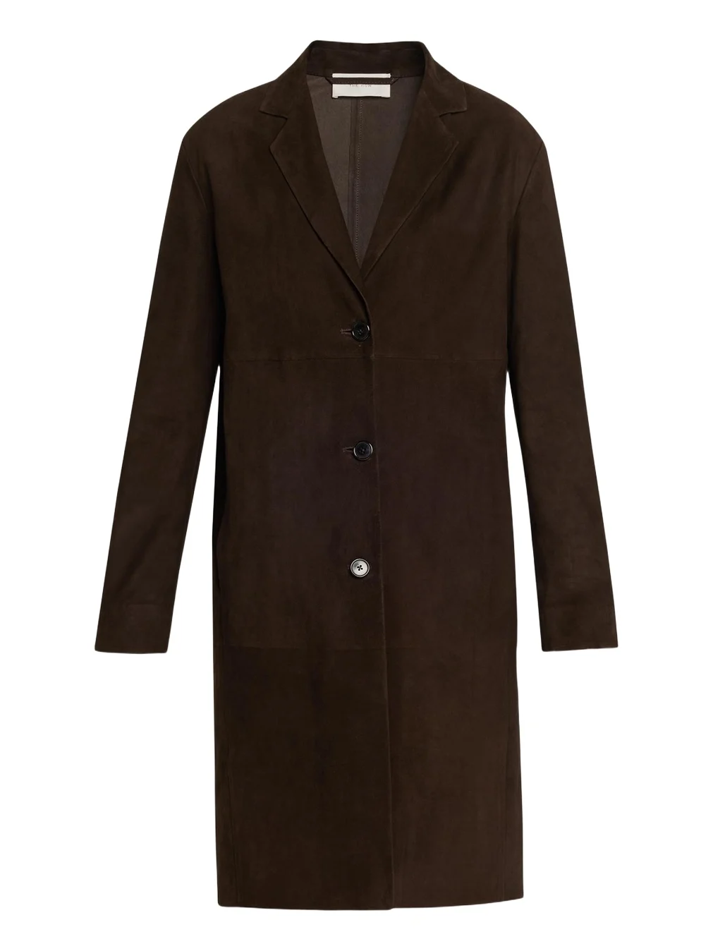 Babilonia Suede Belted Single-Breasted Coat Babilonia Suede Belted Single-Breasted Coat