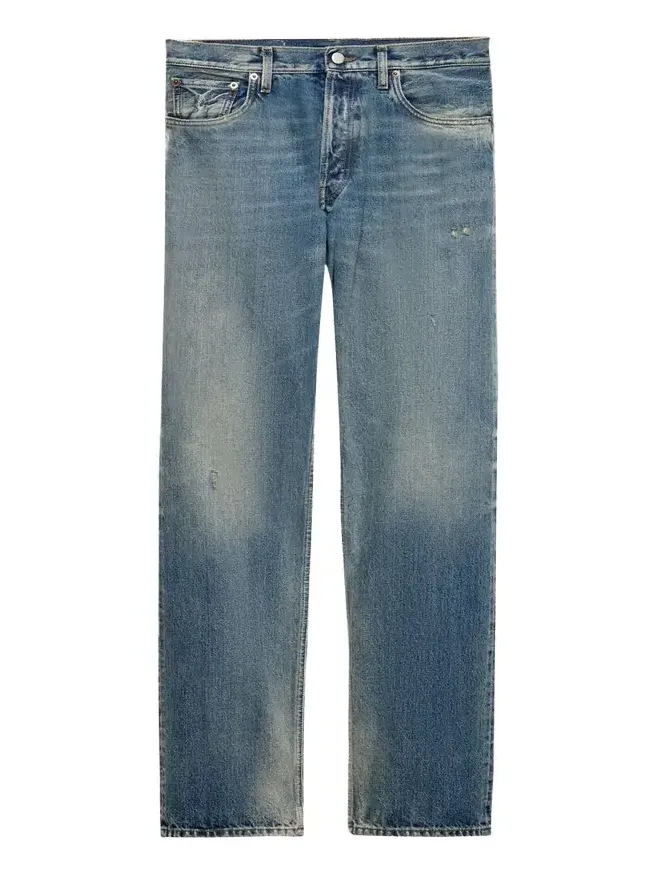 Men's Distressed Denim Pants