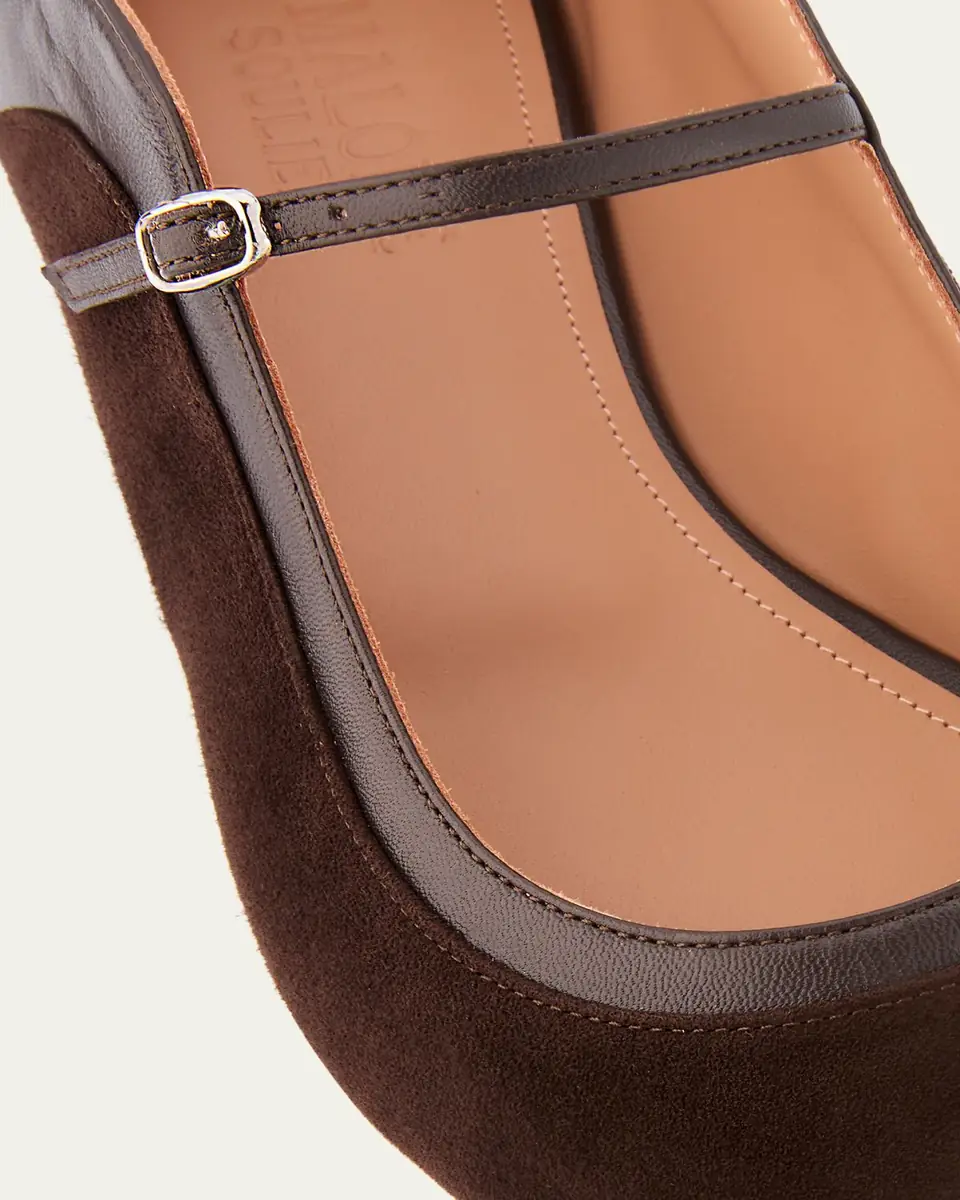 Malone Souliers Corina Monoblock Pointed-Toe Ballerina Flats | Thumbnail 5