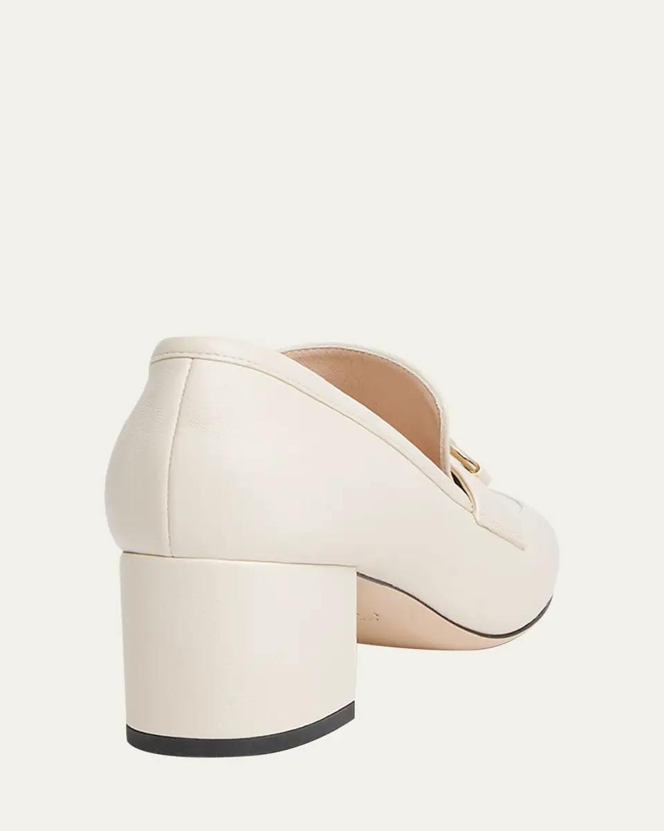 Gucci Lady Horsebit Nappa Leather Pumps | Thumbnail 7 Gucci Lady Horsebit Nappa Leather Pumps | Thumbnail 7