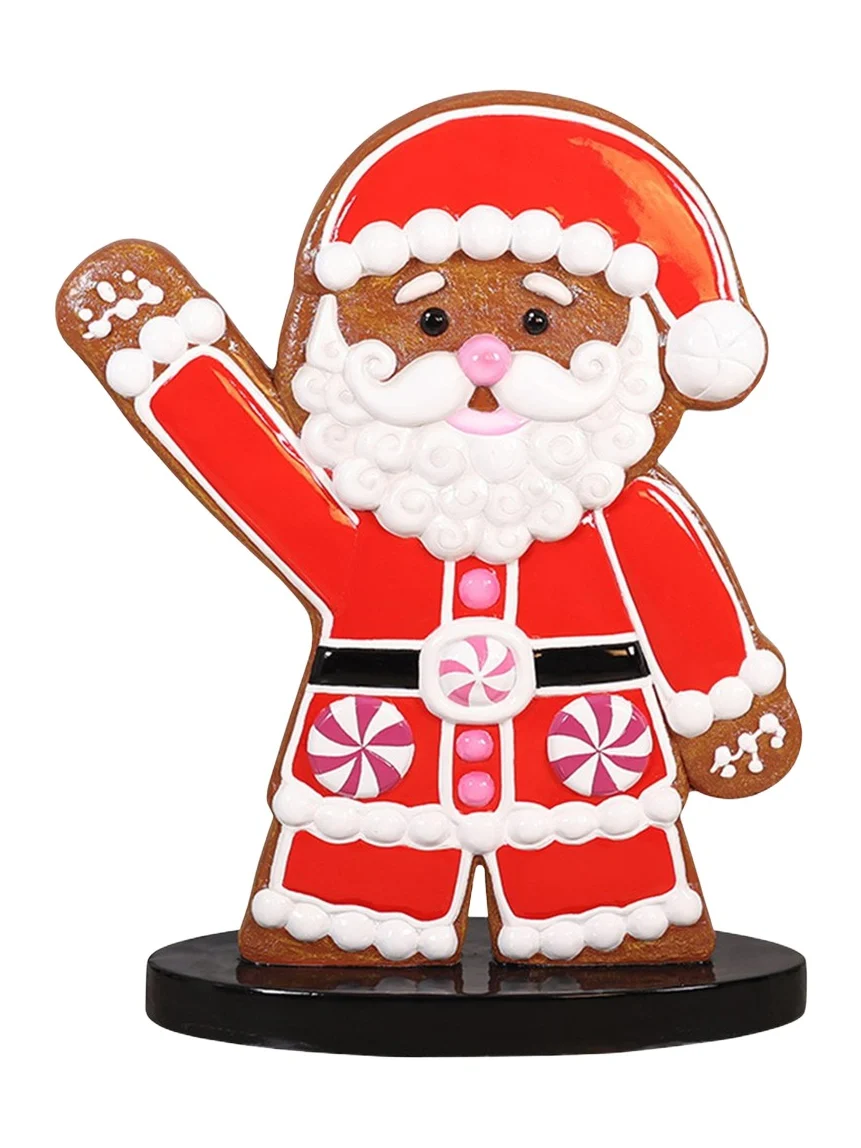 Universal Statues Mr. Santa the Gingerbread Figurine