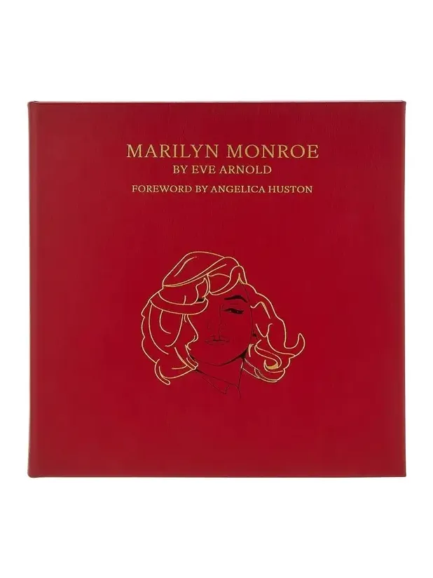 Graphic Image "Marilyn Monroe: An Appreciation" Leather-Bound Book by Eve Arnold