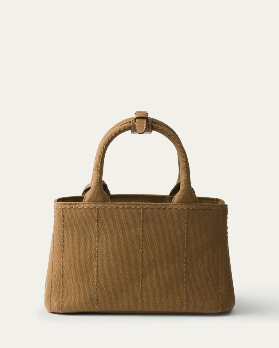 Prada Giardiniera Canvas Tote Bag | Thumbnail 3