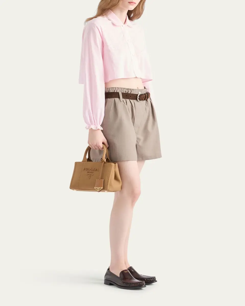 Prada Giardiniera Canvas Tote Bag | Thumbnail 5