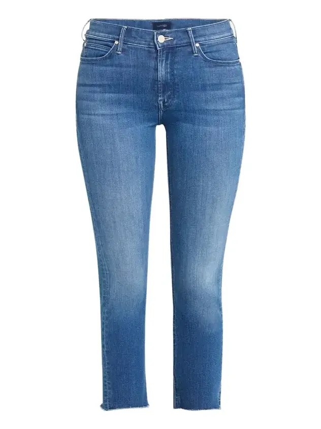 The Mid-Rise Dazzler Ankle Fray Jeans The Mid-Rise Dazzler Ankle Fray Jeans