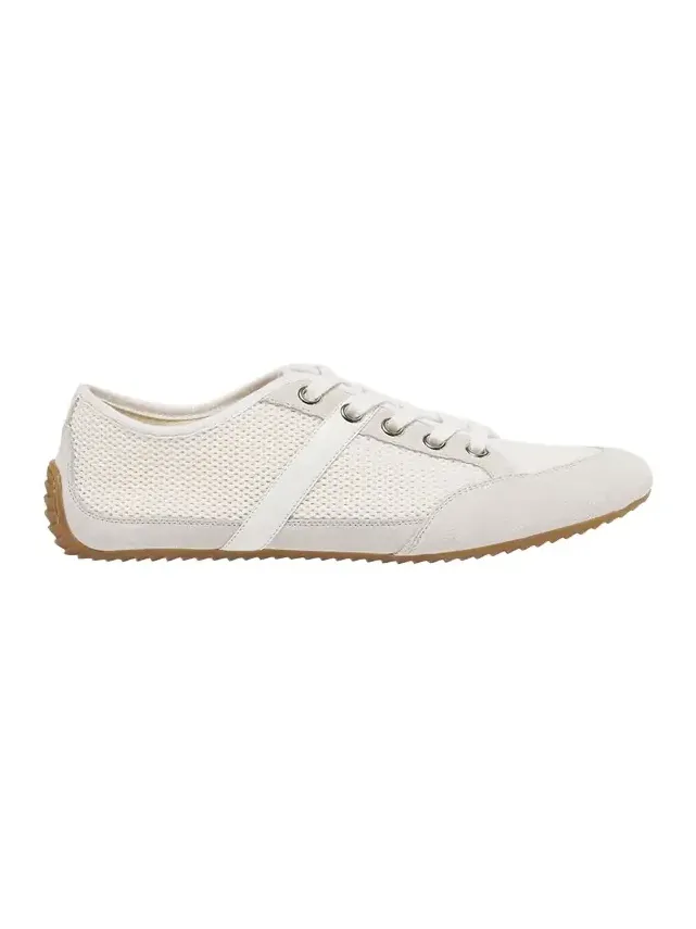 Mesh And Suede Slim Low-Top Sneakers Mesh And Suede Slim Low-Top Sneakers