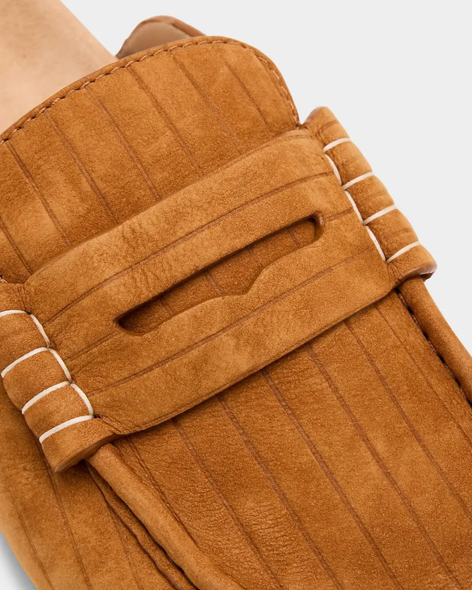 JW Anderson Suede Stitch Loafer Mules | Thumbnail 4