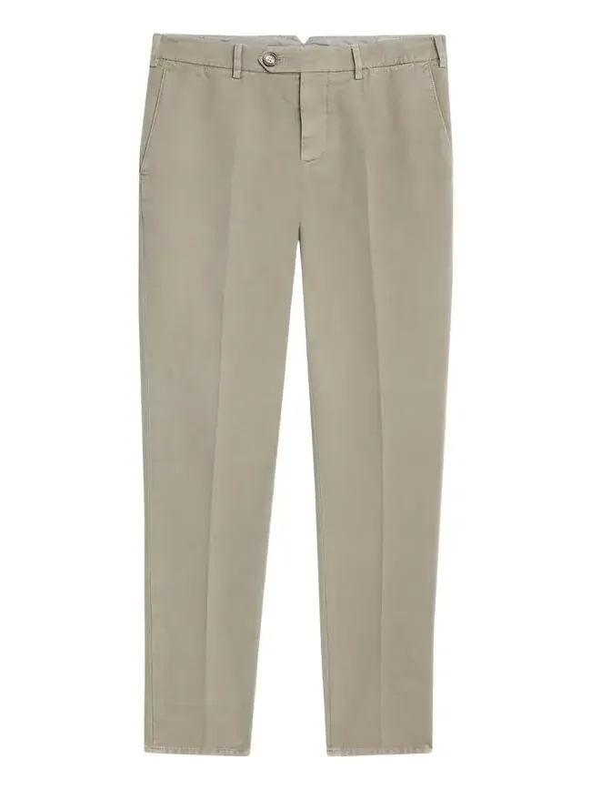Men's Modern Fit Flat-Front Pants