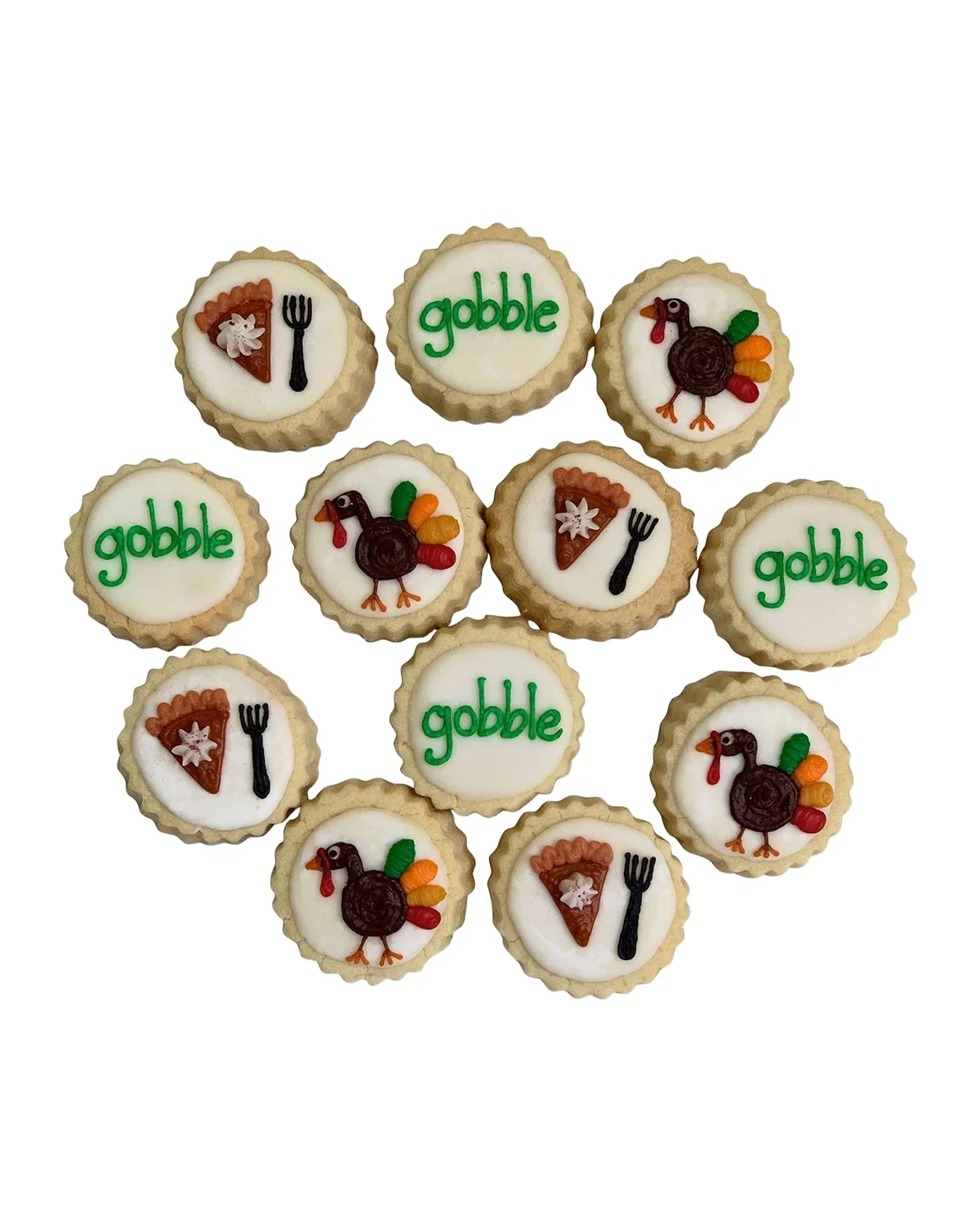 Gobble Shortbread Cookies Gobble Shortbread Cookies