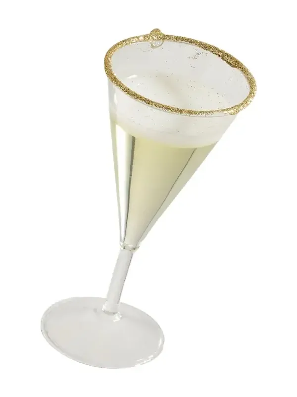 Cody Foster & Co Champagne Flute Ornament