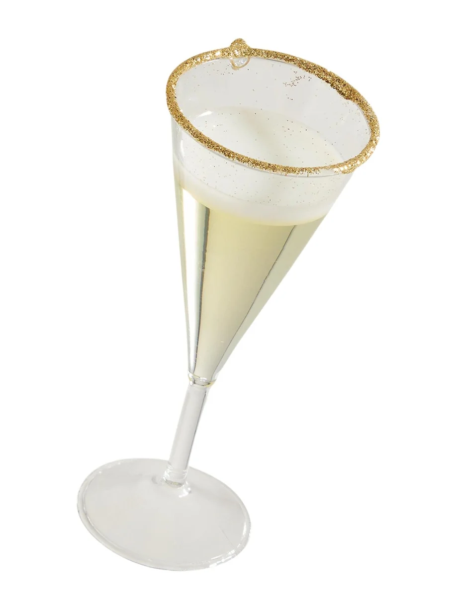 Cody Foster & Co Champagne Flute Ornament