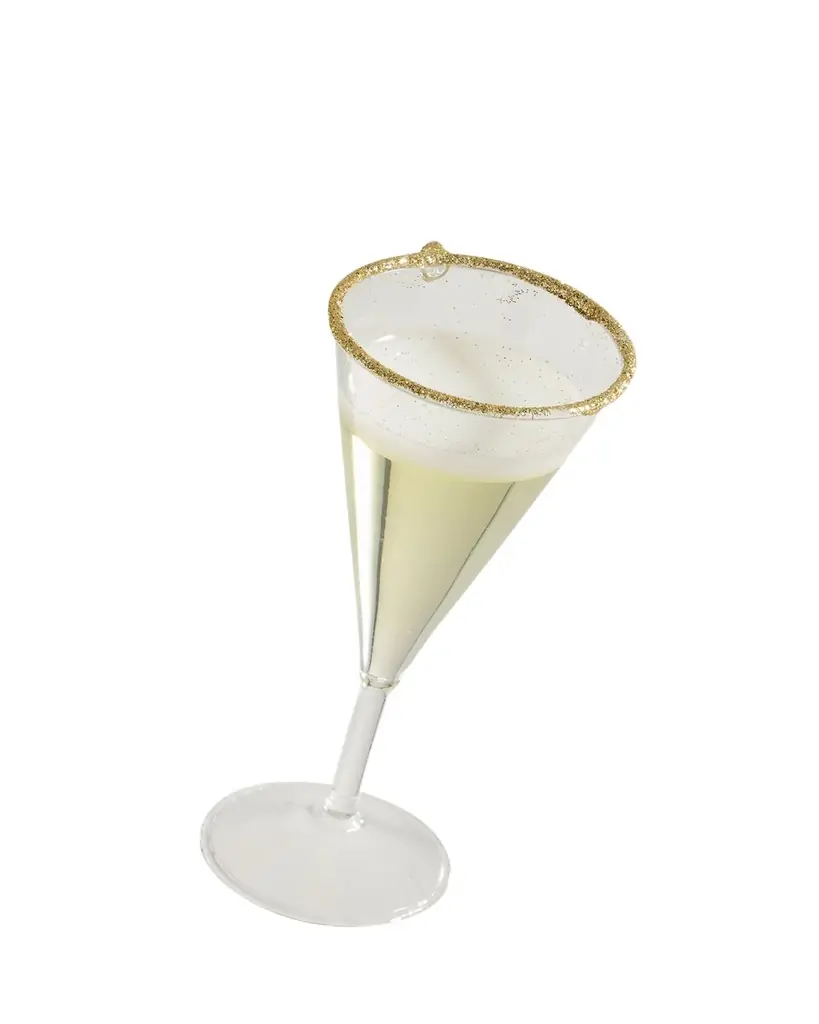 Cody Foster & Co Champagne Flute Ornament