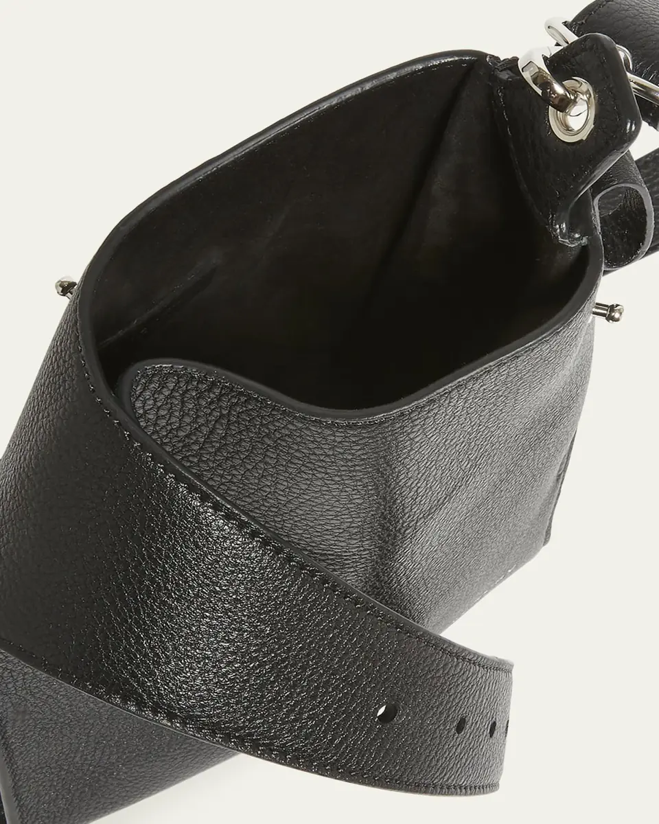 Givenchy Men's Small Belted Leather Crossbody Bag | Thumbnail 4 Givenchy Men's Small Belted Leather Crossbody Bag | Thumbnail 4