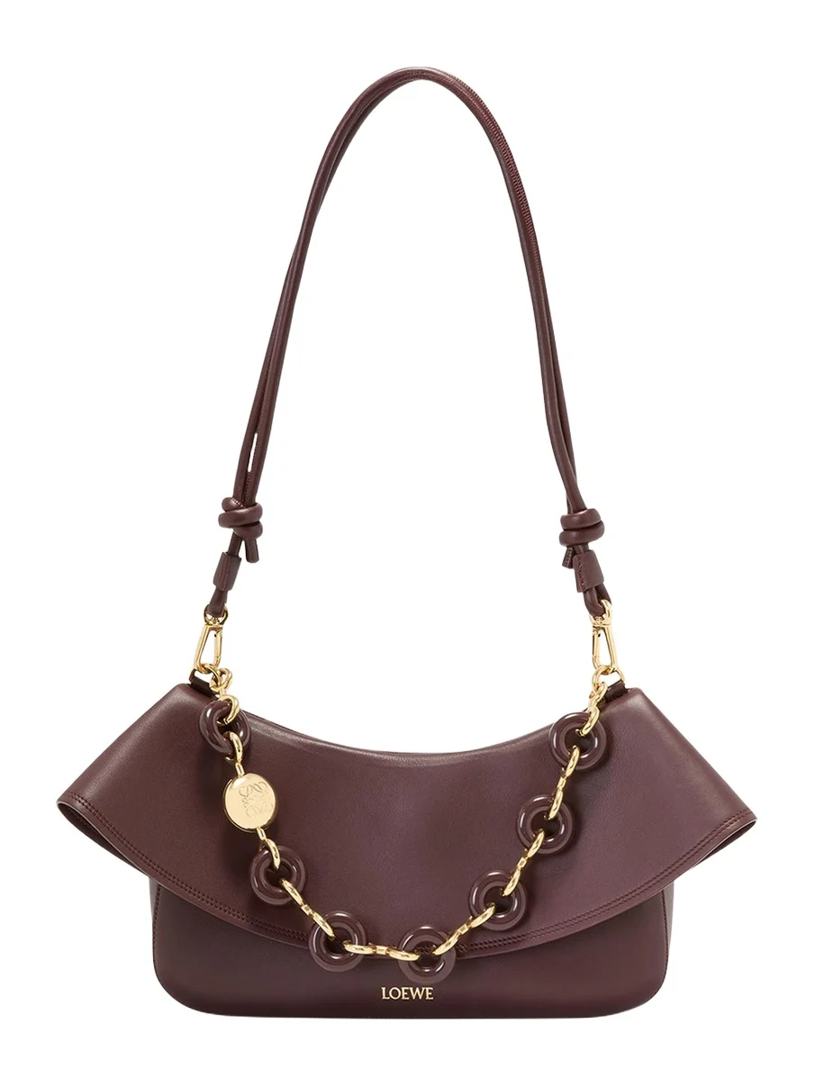 Ola Medium Shoulder Bag in Calfskin Leather Ola Medium Shoulder Bag in Calfskin Leather